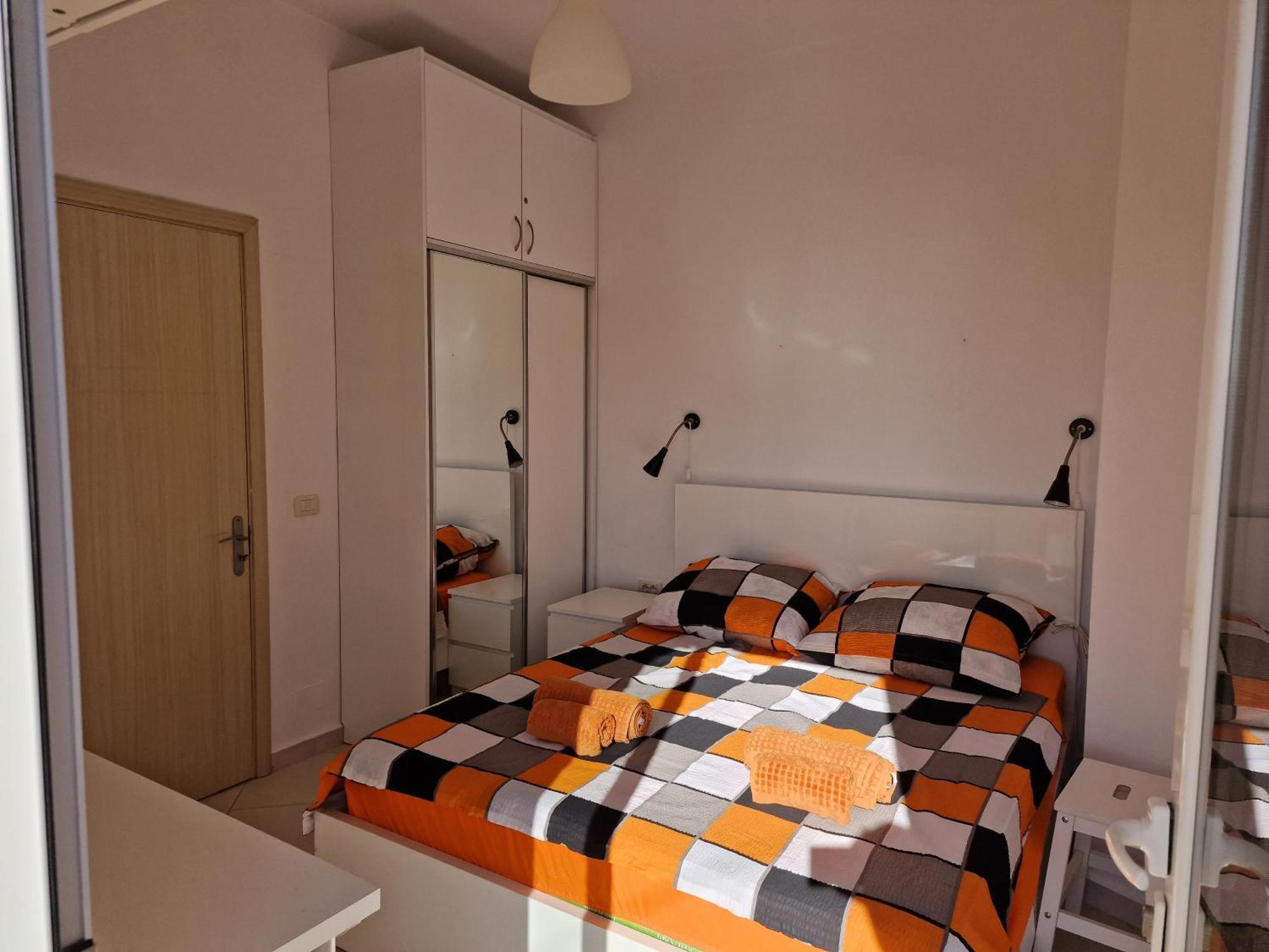 Orange Corner Apartment Sarande Bagian luar foto