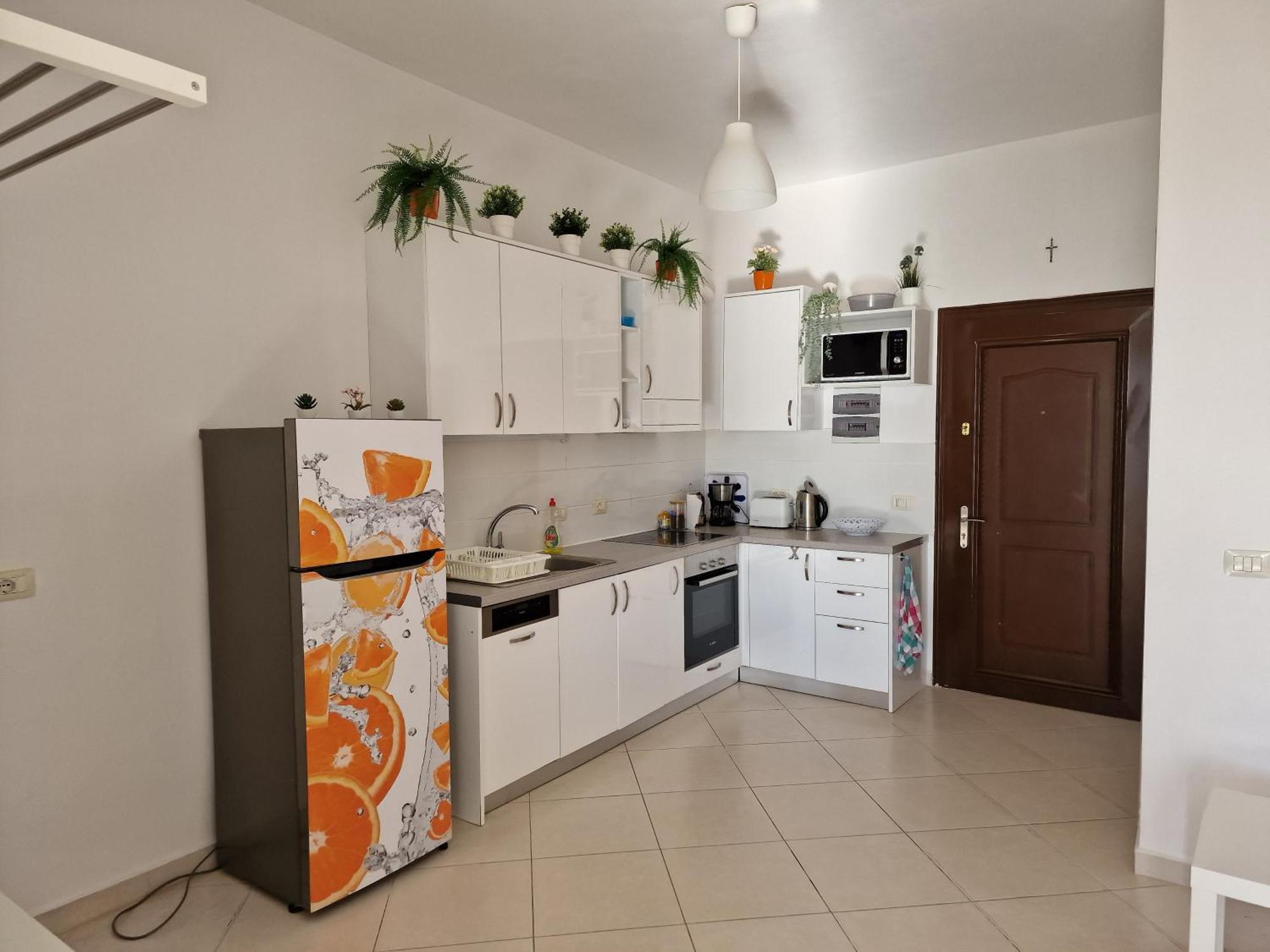 Orange Corner Apartment Sarande Bagian luar foto