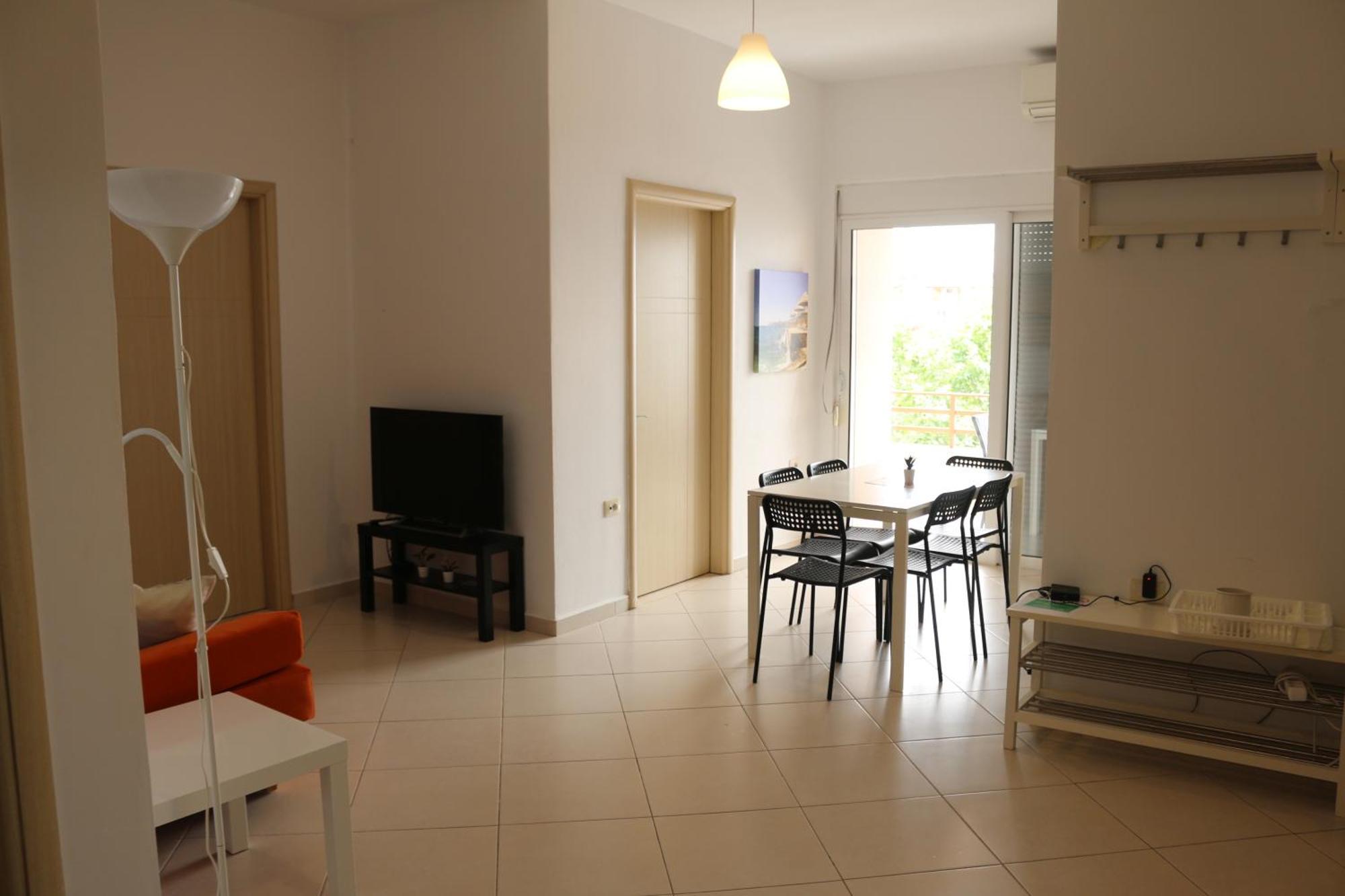Orange Corner Apartment Sarande Bagian luar foto